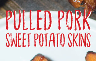 How To Make BBQ Pulled Pork Sweet Potato Skins Super Bowl Recipe ...