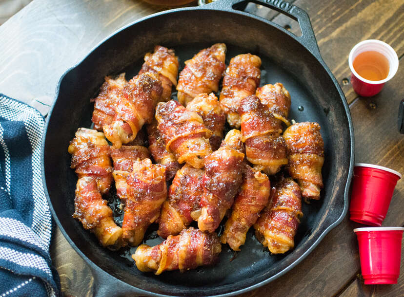 bacon-whiskey wings