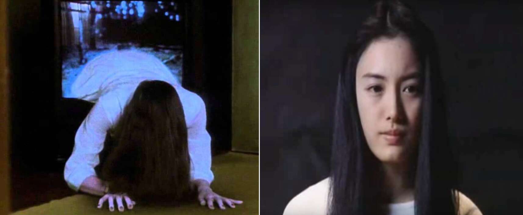 Rie Inō as Sadako Yamamura in Ringu