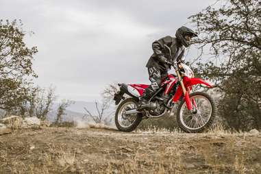 Dual sports bikes are great for novice riders