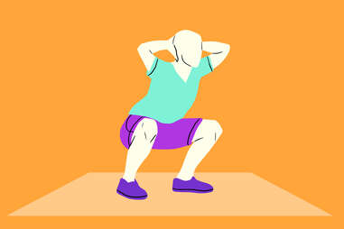 prisoner squat