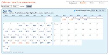 cheap flights to Amsterdam