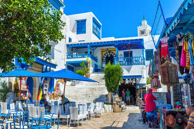 SIDI BOU SAID, TUNISIA