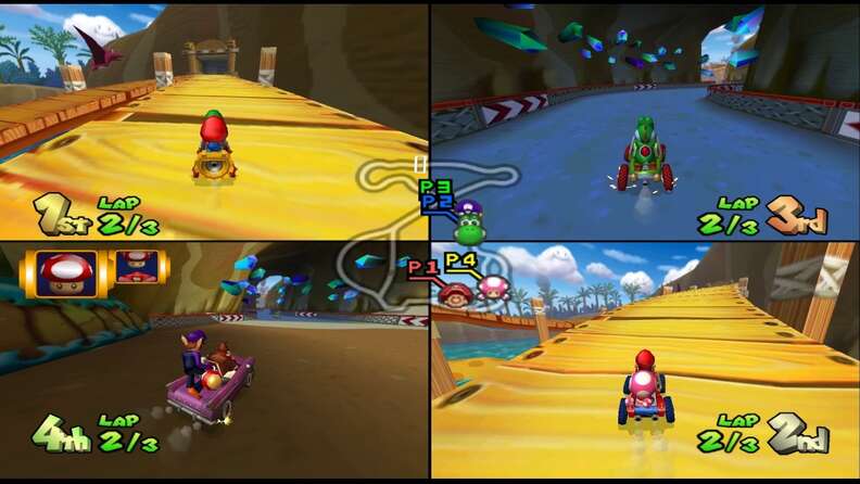 mario kart course