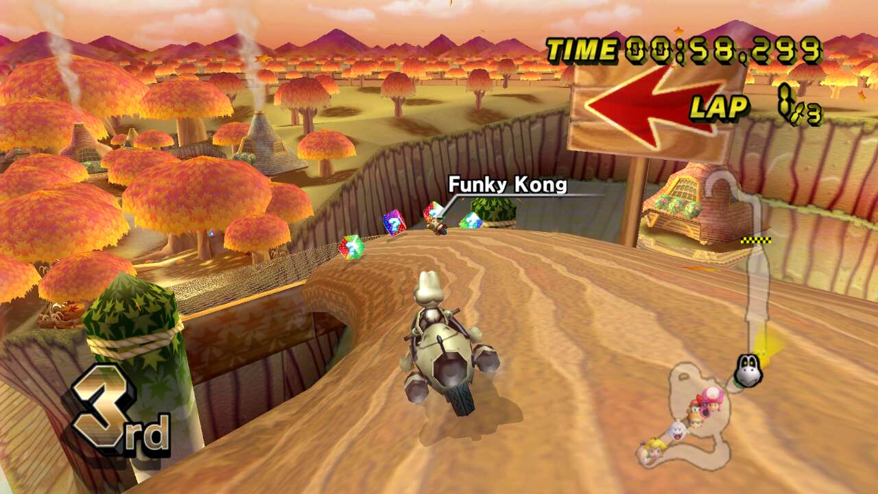 mario kart course