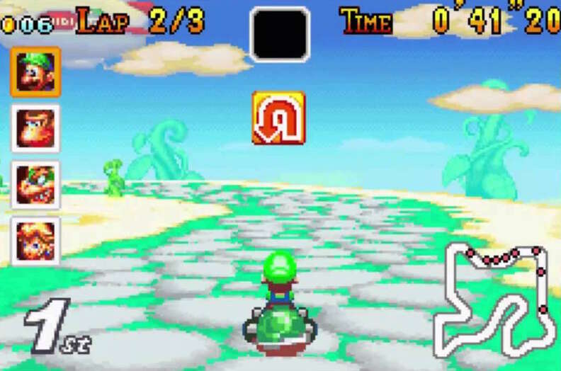 best mario kart courses - sky garden