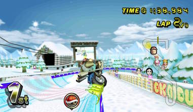 best mario kart courses - dk summit