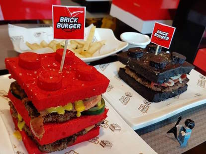 Lego Brick Burger Restaurant Makes Edible Legos Cheeseburgers Thrillist