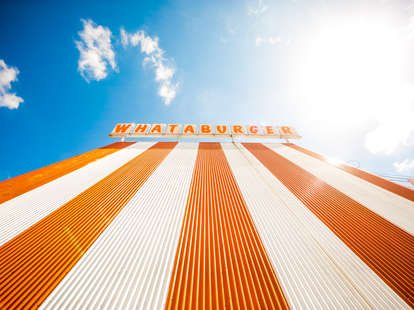 Whataburger restaurant sign