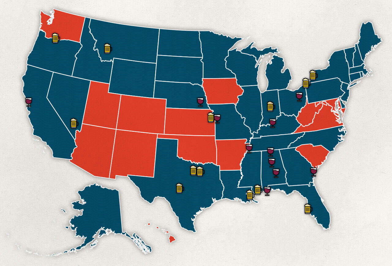 Where in the US Drinking in Public Is Legal - Thrillist