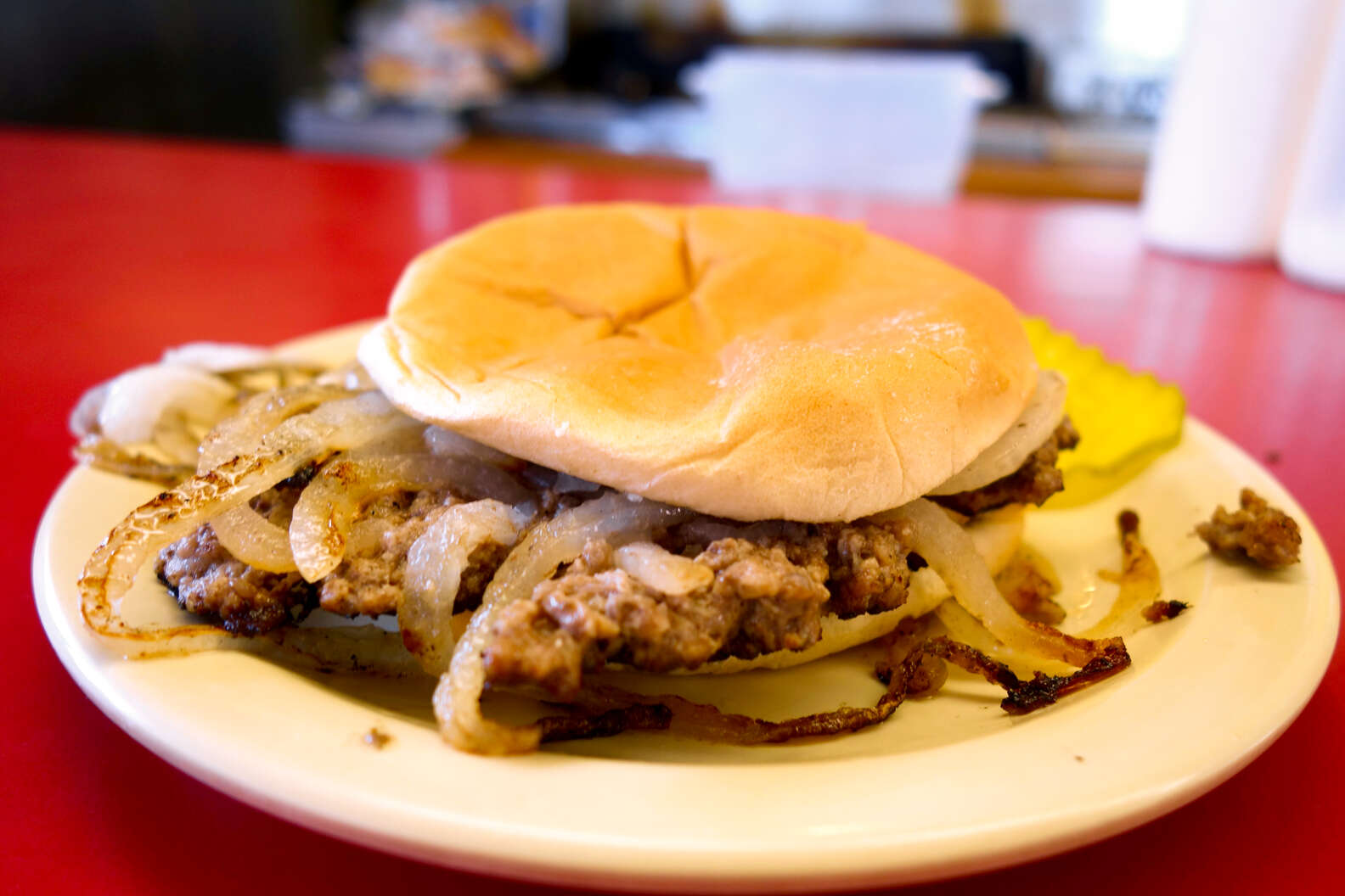 History of Fried Onion Burgers in El Reno, OK Burger Quest Thrillist