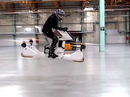 scorpion hoverbike flying
