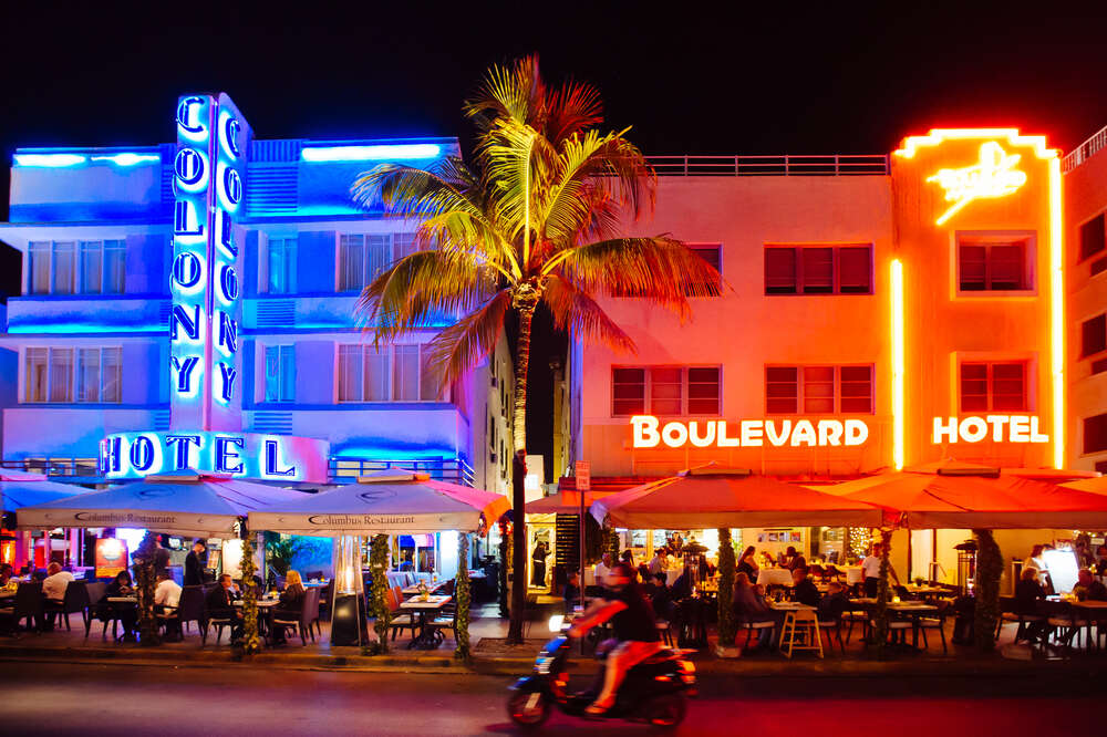 miami dolphins city jersey - south beach's nightlife, lit by the neon glow  of ocean drive, is the inspiration behind the dolphins city…