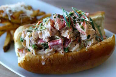 Lobster roll at Silo