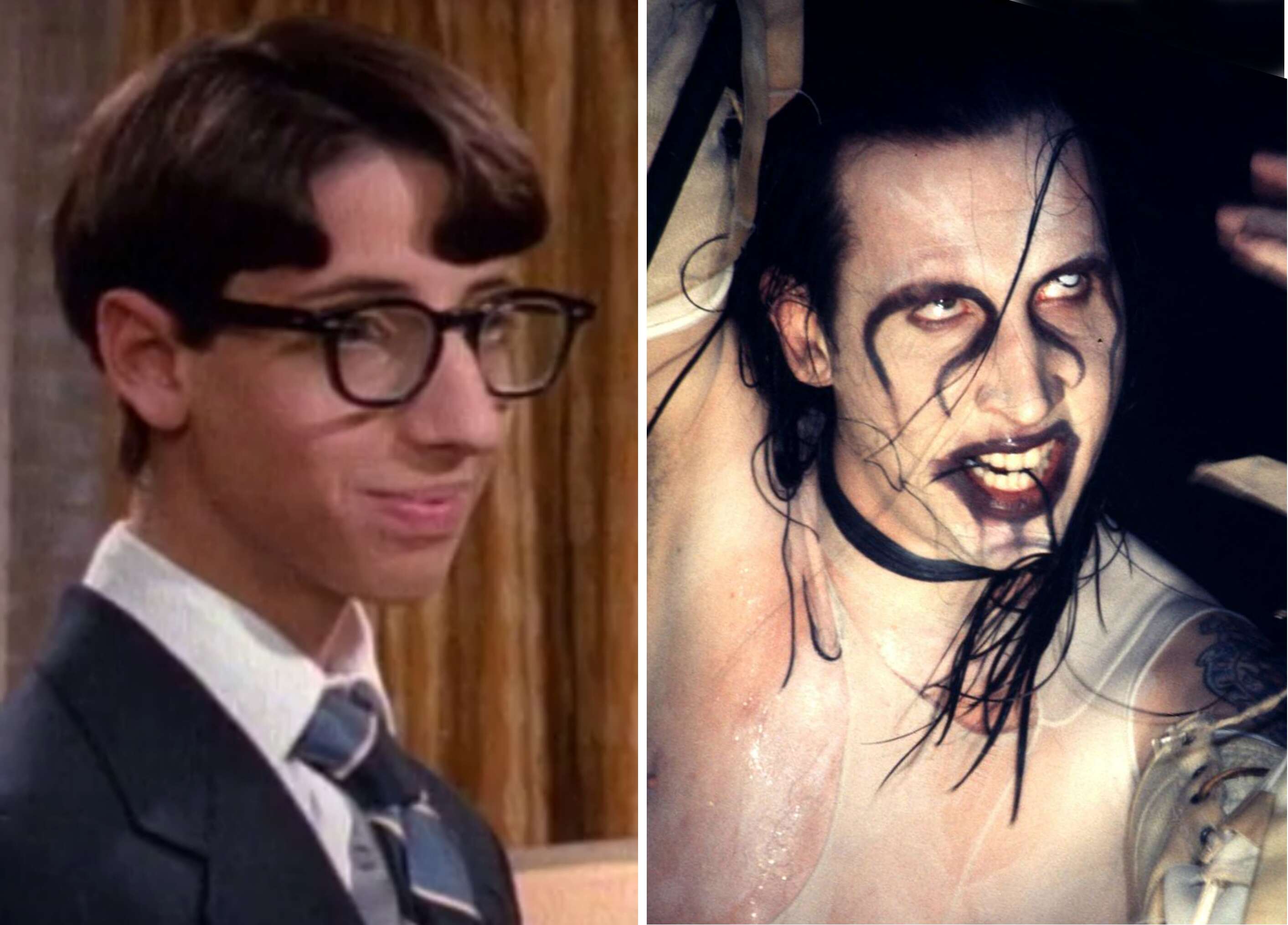 paul from wonder years is marilyn manson