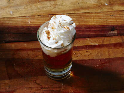 Whipped cream fireball shooters