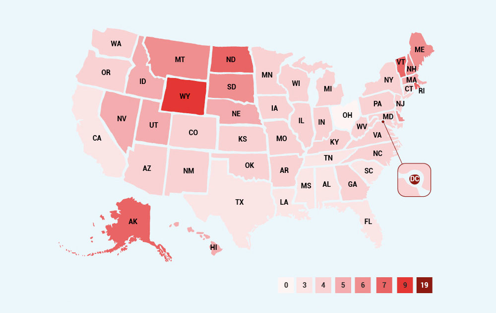 Most Popular Sex Positions By State In The United States Of America Thrillist 5596