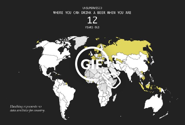 This Map Shows the Legal Drinking Age for Every Country in the World ...