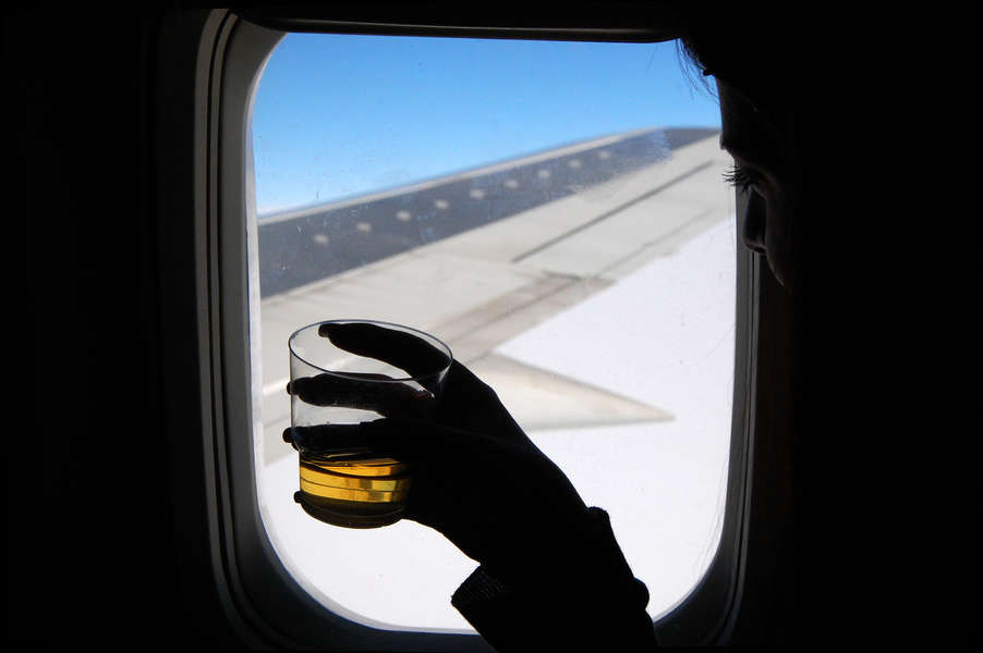 Drinking on a Plane How to Drink on a Plane Right Thrillist
