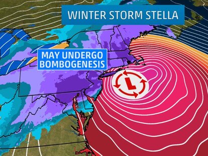 Weather Service Warns Snow 'Bomb' May Unload on East Coast - Thrillist