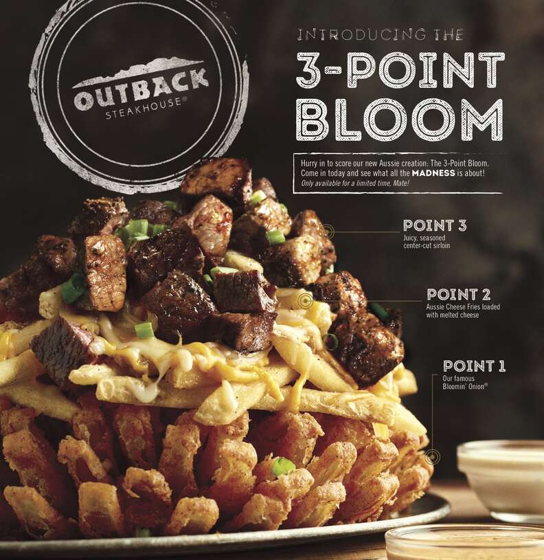 Outback's New '3-Point' Bloomin' Onion Is Loaded With Cheese Fries