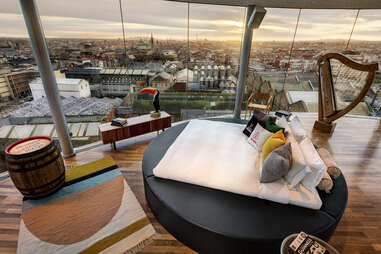 spend the night at Guinness brewery