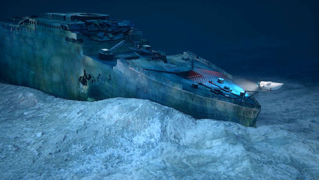 titanic underwater trip