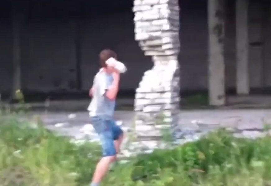 Teenage Idiot Brings Down Entire Building By Throwing a Brick - Thrillist