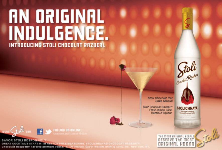 Stoli Razz Stoli Chocolat Razberi: Now You Can Have Your Dessert Before Dinner ...