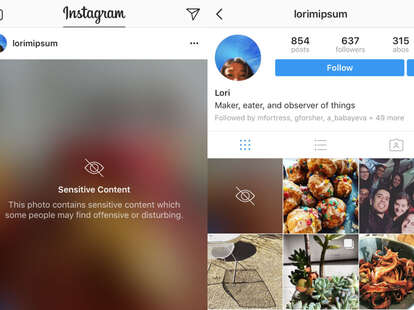 Instagram Is Blurring 'Sensitive' Photos and Videos - Thrillist