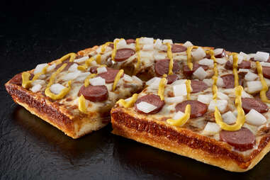 Little Caesars Coney Dog Pizza