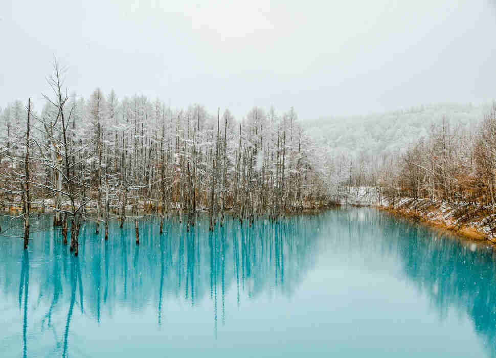 biei blue pond