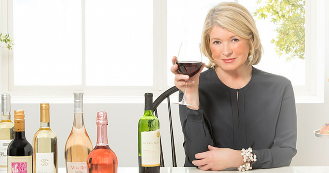 martha stewart wine 6 bottles for $30