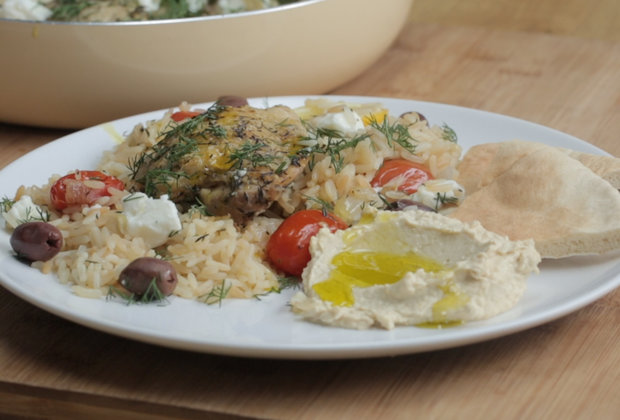 This One-Pot Greek Chicken Is an Easy Weeknight Meal