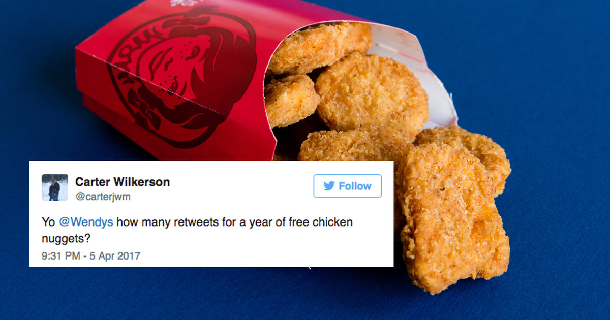 twitter wendys nuggets