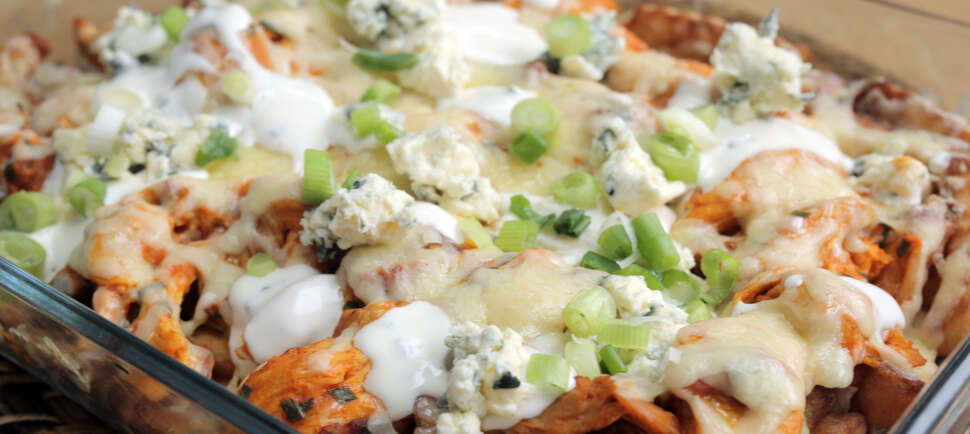 Any Day Is Better With Buffalo Chicken Cheese Fries