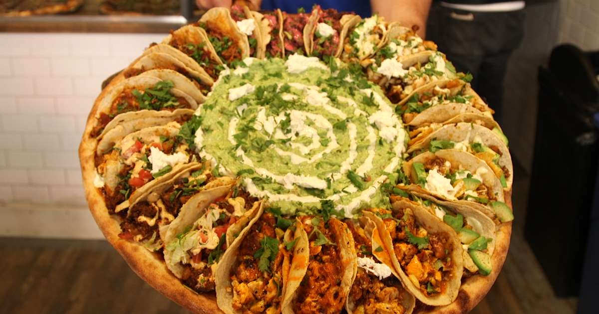 Taco Tuesday Means Taco Pizza Guac at Tony Boloney s in 