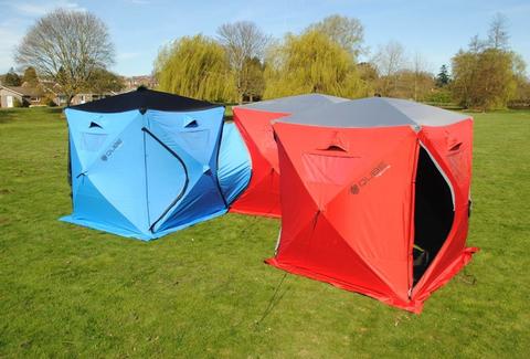 Qube Modular Tents Connect To Form Multi Room Campsite