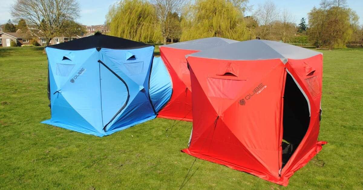 Qube Modular Tents Connect to Form MultiRoom Campsite Thrillist