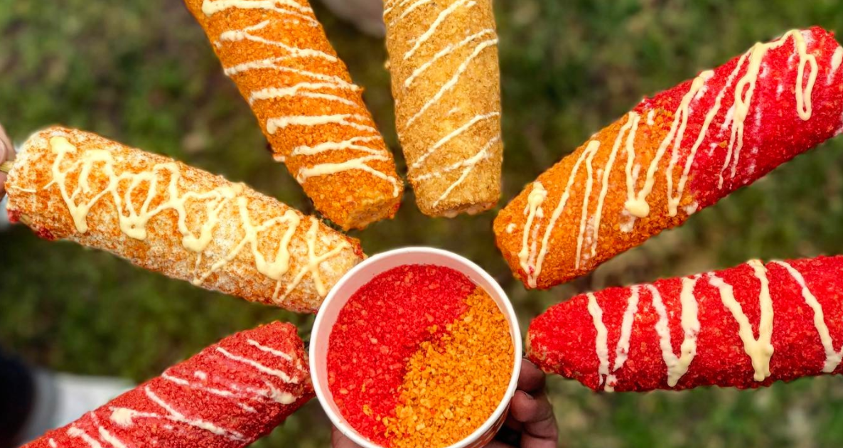 Chicago's Antique Taco Makes Flamin' Hot Cheetos Elotes For MLB's Field of  Dreams Game - Eater Chicago