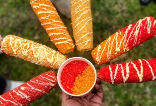 This SoCal Shop Is Making Corn on the Cob With Flamin' Hot Cheetos