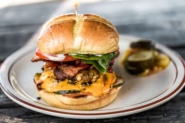 tattooed moose burger