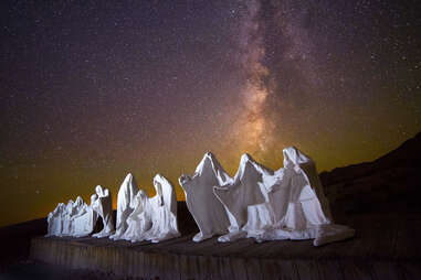 Rhyolite and Goldwell Open Air Art Museum