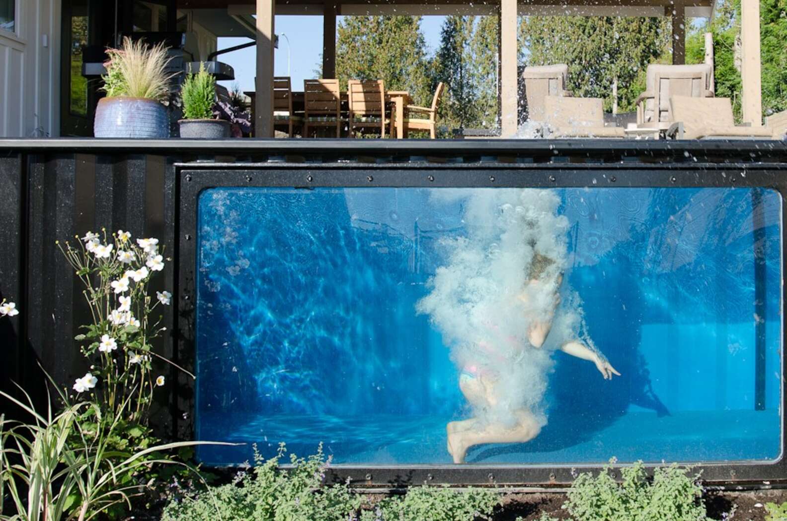 Shipping Heating Container Pool Modpools Are Heated Shipping Container Pools Can Be Used Year-Round ...