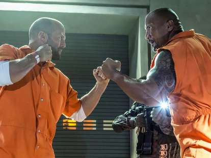 Fate of the Furious Jason Statham The Rock
