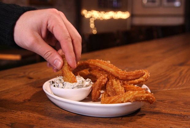 This Brooklyn Restaurant Is Making Fried Fish Churros and Seaweed Cheetos