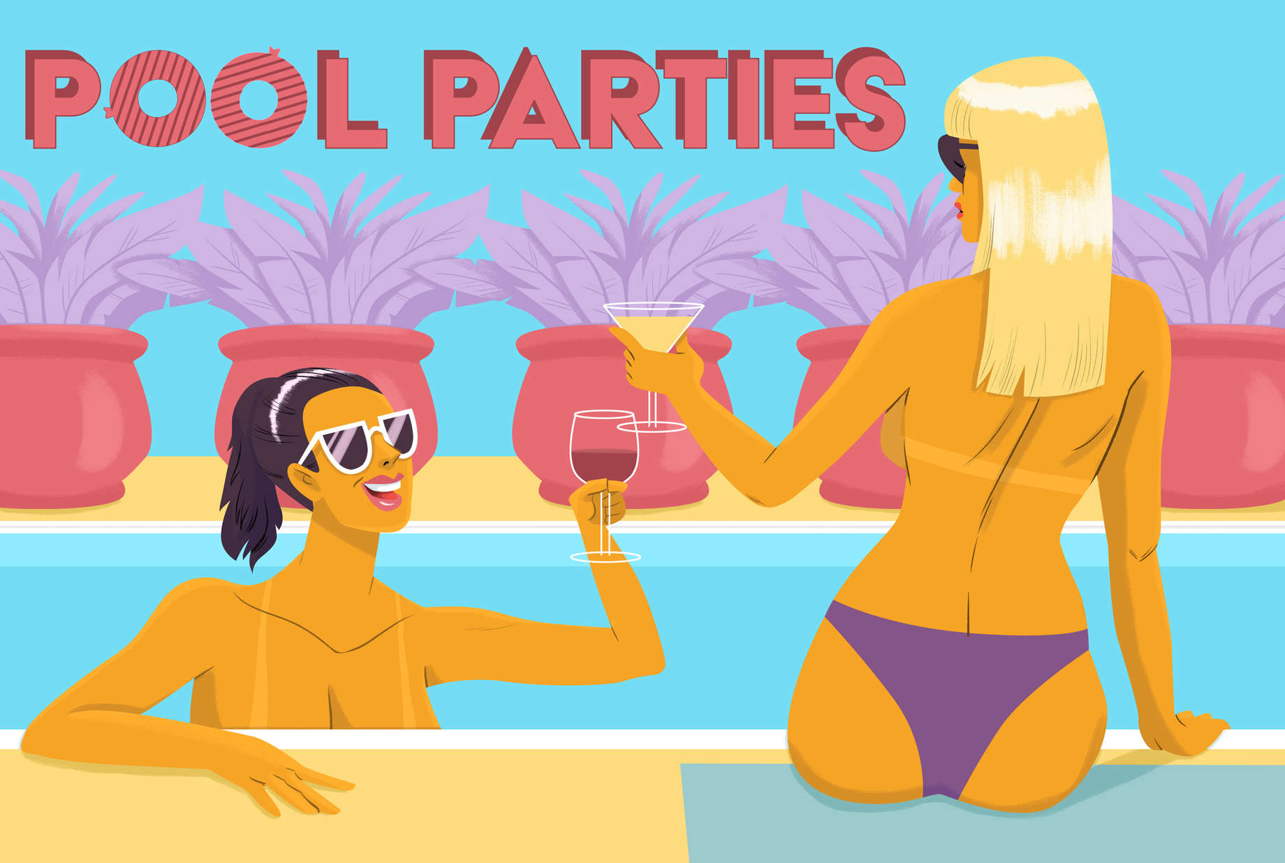 Voyeur Girls Pool Room - A Naughty Travel Guide to Las Vegas Strip Clubs, Escorts ...
