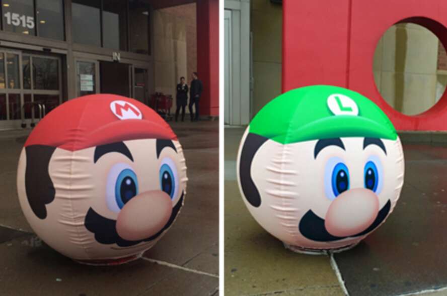 Target Stores Given Super Mario Makeovers For Release of Mario Kart 8 ...