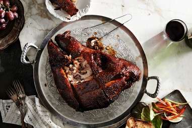 Roasted Pig Head