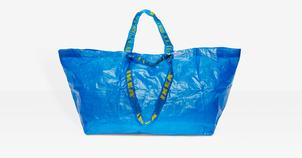 Flat-pack fashion: Ikea takes swipe at Balenciaga's $2,150 shopping bag, Fashion